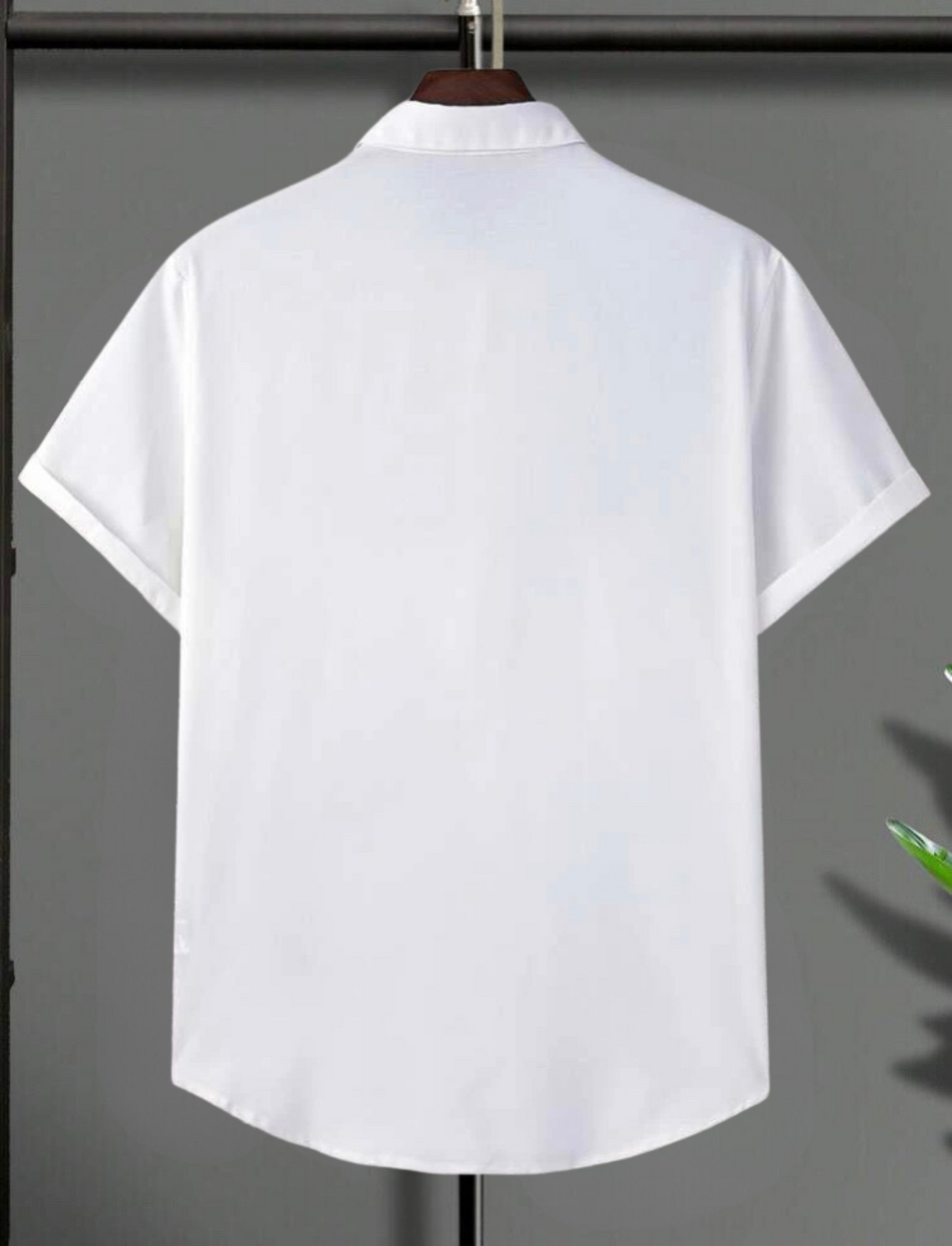 Camisa Botón Bajo Curvo MFNT